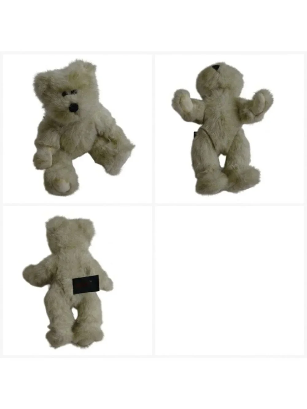Vintage 90s Unipak Plush Teddy Bear With Six Flags Butterfly Outfit Jointed 8 in